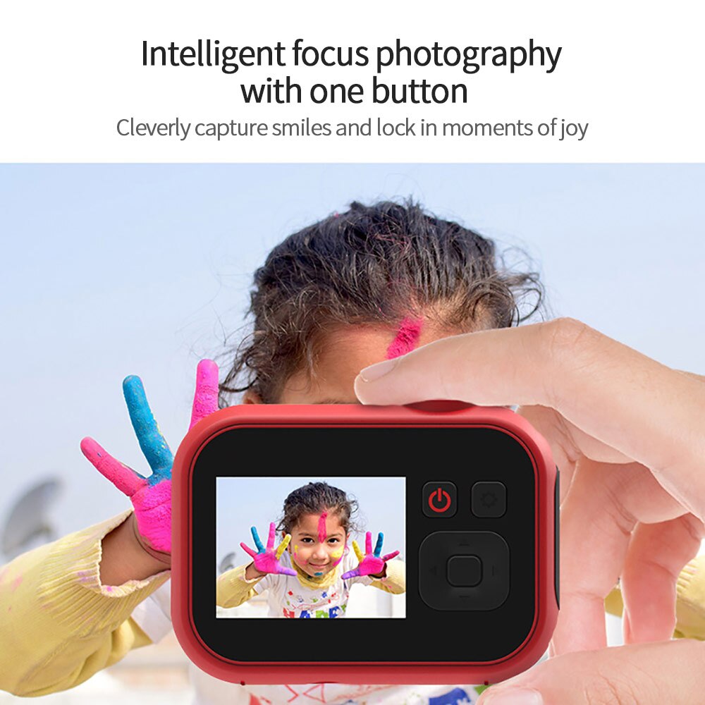 1080p kindercamera's, videocamera, 1080p cartoon selfiecamera's, speelgoed, vroegschoolse educatie, speelgoed, 1080p digitale camera's voor kinderen, fotocamera