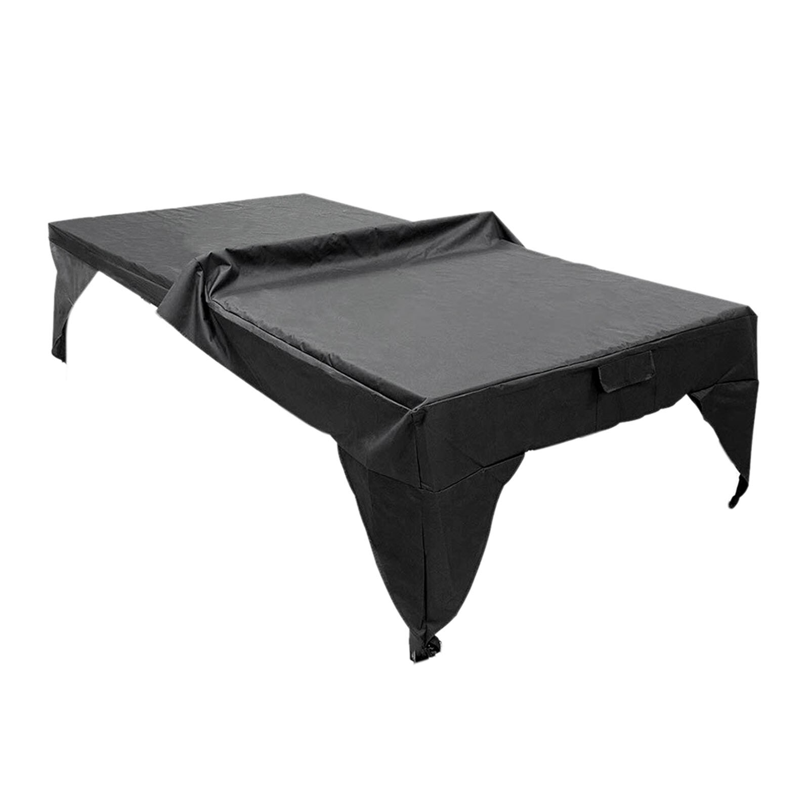 Tischtennis Tischtennis Abdeckung drinnen UV Beständig Anti Staub Faltbare Sport Oxford Stoff Schutz draussen Wasserdichte Spielplatz