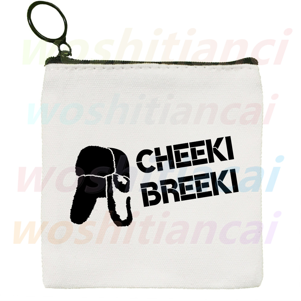 Escape From Tarkov Game Canvas Coin Purse Coin Purse Collection Canvas Bag Small Wallet Zipper Key Bag Hand: E