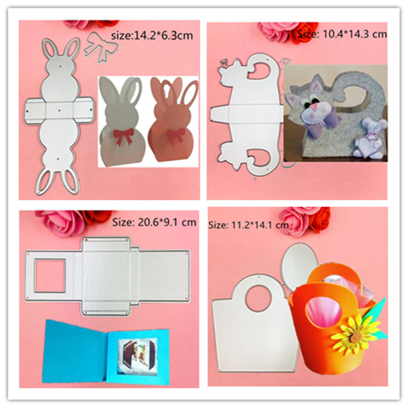 paquete de marco, caja de puerta, troqueles de corte de Metal para sello para álbum de recortes de manualidades/álbum de fotos decorativo en relieve, tarjetas de papel
