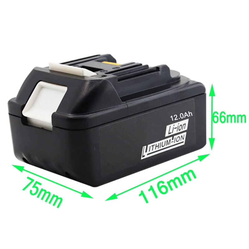 Originele Voor Makita 18V 18000 Mah 18.0Ah Oplaadbare Power Tools Batterij Met Led Li-Ion Vervangende Lxt BL1860B BL1860 BL1850