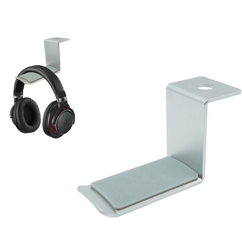 Soporte de pared para colgar auriculares, soporte de escritorio, auricular colgante, gancho de pared, accesorios