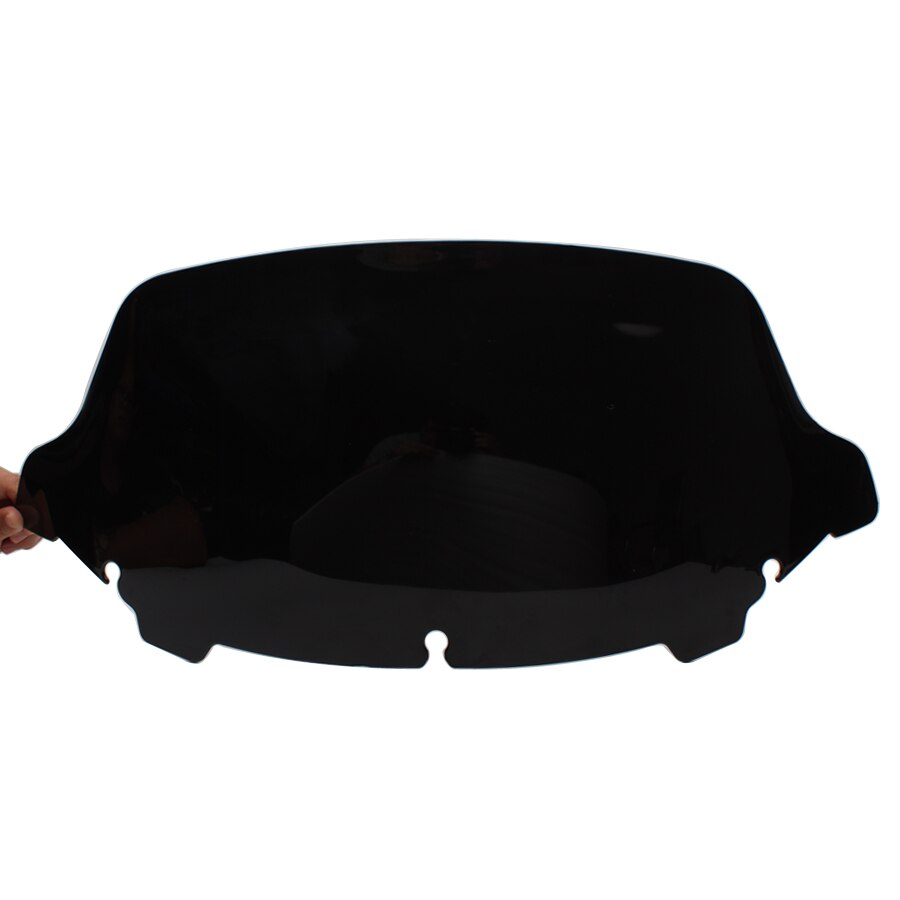 Pare-brise Harley Touring Electra Street Glide FLHX FLHT 14-16 | 4.5 "/7"/10.5 "noir/fumée/transparent Wave, pare-brise: 10.5inch Black