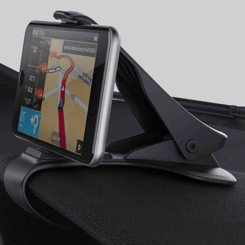 Universele auto telefoonhouder gps navigatie dashboard telefoonhouder voor mobiele telefoon clip opvouwbare houder montage standaard beugel