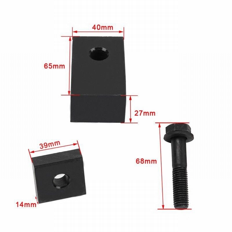 Car Rear Seat Recline Kit Mount Bolts Washers Set SUV Back Seat Spare Parts for Jeep Wrangler JK JL4 Door 2007