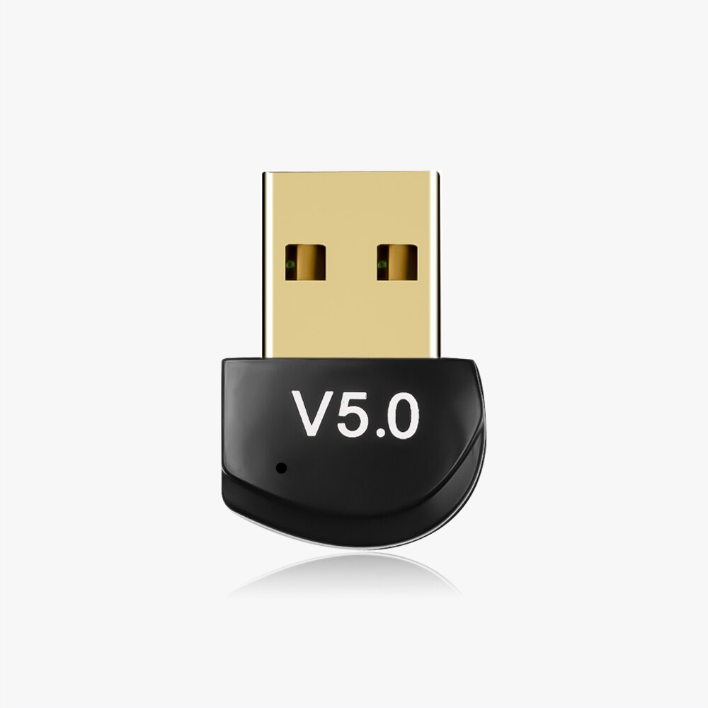 Kebidumei Bluetooth USB 5.0 ドングルアダプタ音楽受信機の Bluetooth アダプタコンピュータ PC ワイヤレス Usb の Bluetooth トランスミッタ: Default Title