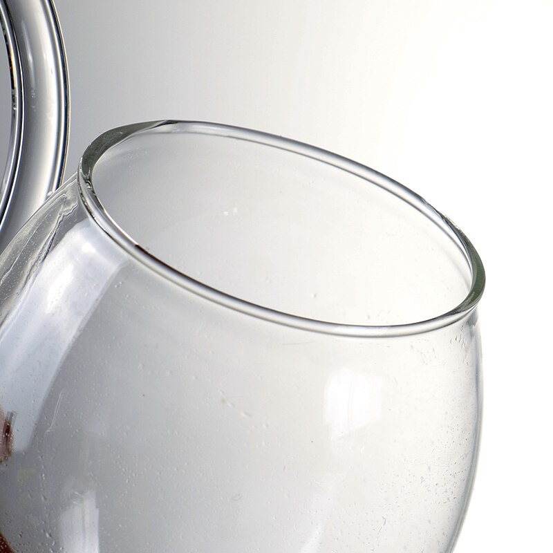 8.5 ounce wine glass durable eco-friendly borosilicate glass white wine glasses 250ml