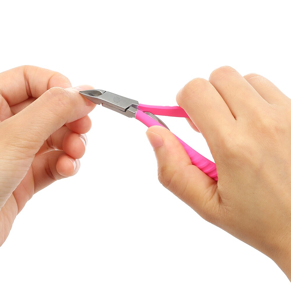 Cortaúñas , pinzas para eliminar la piel muerta, tijeras de cutícula de acero inoxidable, pinzas