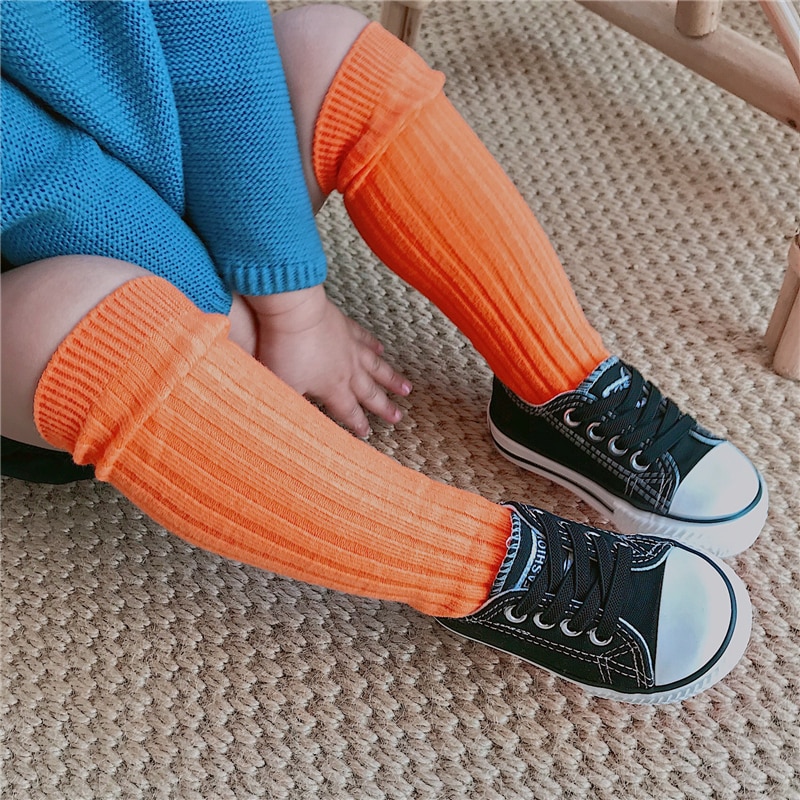 Kids Sokken Katoen Kinderen Korte Sokken Effen Kleur Fluorescerende Mode Sokken Grappige Leuke Baby Voet Dragen Ademend Geen Hak