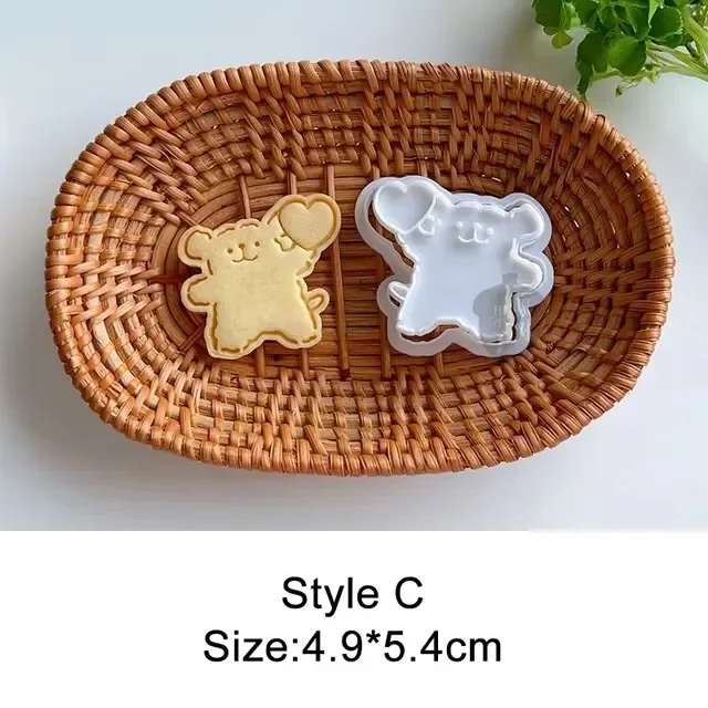 Nette Bär Fondant Kuchen bilden Keks Cookie Kolben Schneider für freundlicher Sugarcraft Kuchen Dekorieren Backen Werkzeuge Küche Spielereien: Licht Gelb