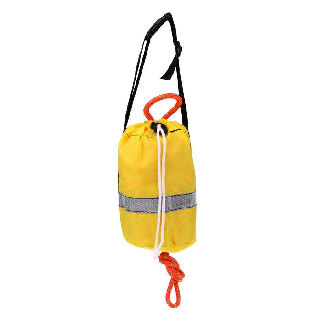 1 Pcs 16m/21m Kayak Reflective Throwline Water Rescue Safe Throw Bag Floating Rope Watersports Boating Rafting Safety Equipment