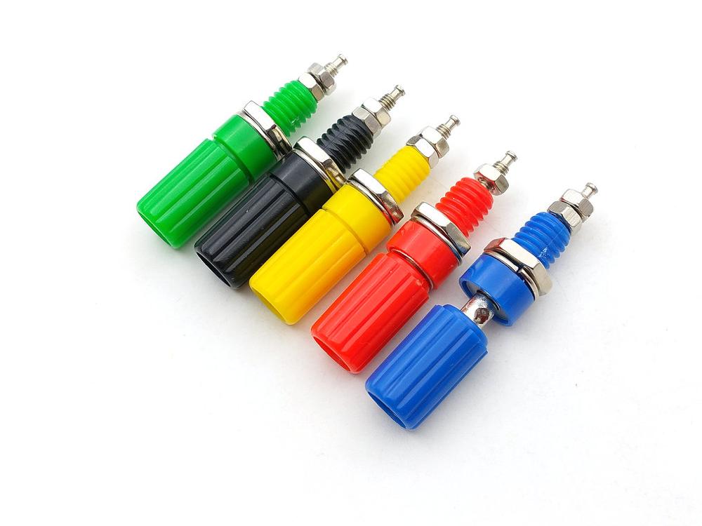 10PCS Binding Post FOR Speaker 4mm Banana Plug Test probe Conversion ADAPTER