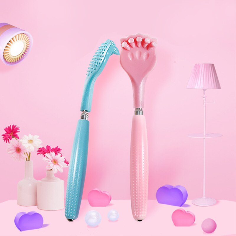 Extendable Back Scratcher Telescopic Scratching Hand Back Carding Stick For Itch Massager Body Grab Relax Scraper For Tickle