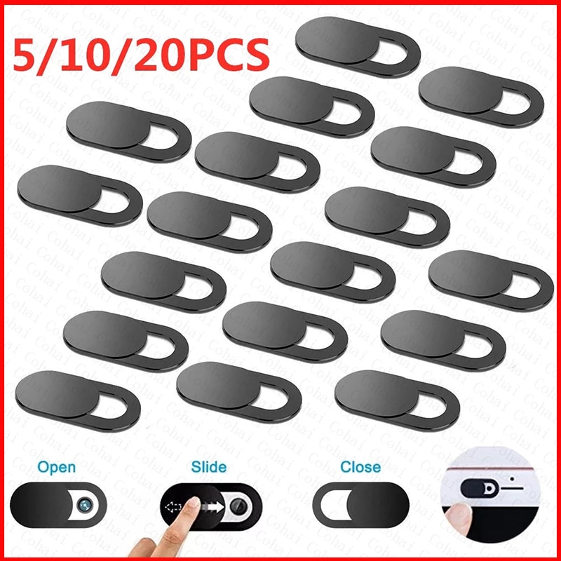 5/10/20PCS Webcam Cover Universal Phone Antispy Camera Cover For iPad Web PC Laptop Macbook Tablet lenses Privacy Sticker