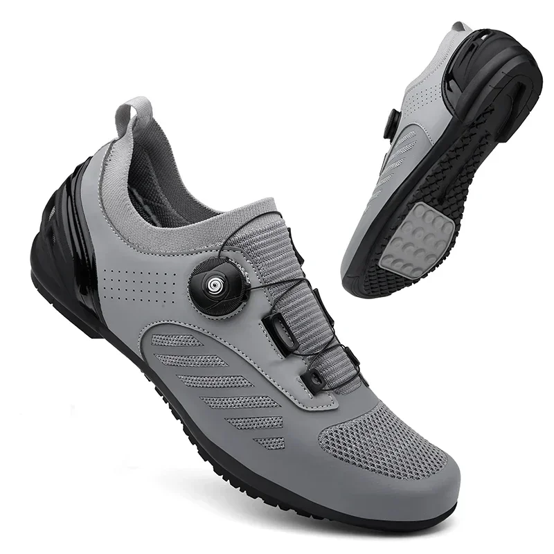 Nouveaux hommes chaussures de cyclisme sans – Grandado