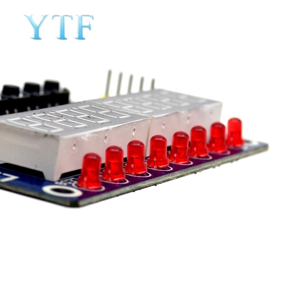 TM1638 affichage de la clé du Module pour AVR Arduino Tube de LED numérique 8 bits WAVGAT 8 bits