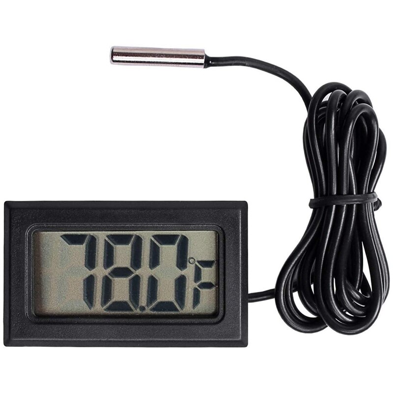 Digitale Indoor Thermometer Temperatuurmeter Lcd-scherm Met Sonde 5 Pack