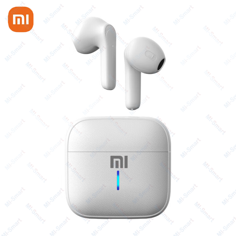 Xiaomi-auriculares Bluetooth con de textura, Bluetooth con Control táctil, micrófono estéreo incorporado, cómodo, semi-en-ea: Blanco