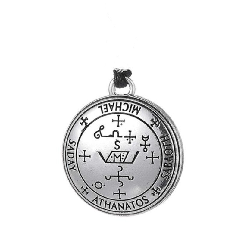 Dawapara DIY Pendants for Necklace Archangel Michael Raphael Uriel Gabrie Talisman Angel Men Pendant&Necklace Women: Michael Silver