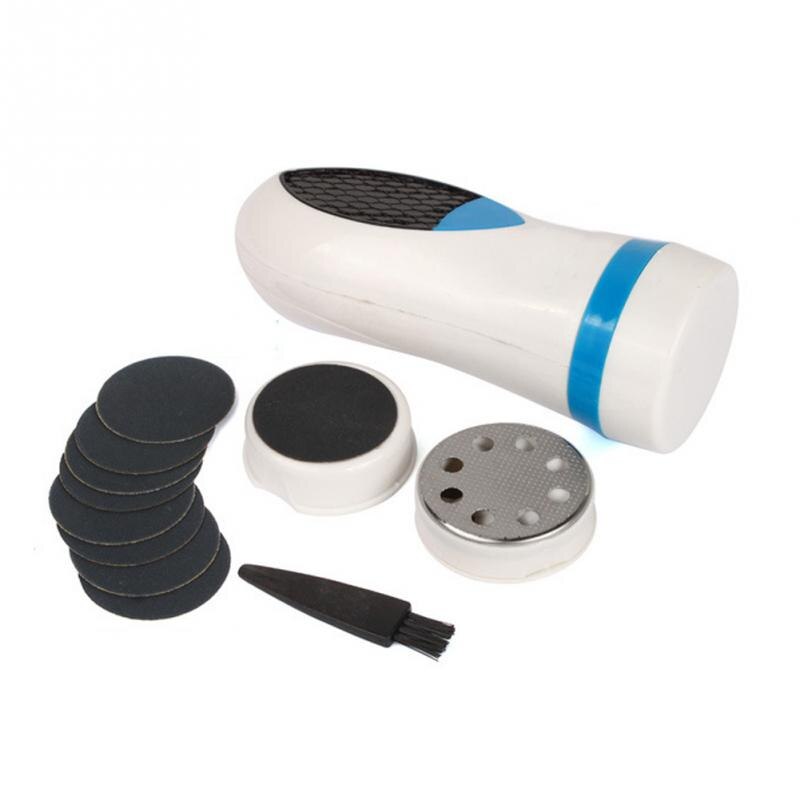 Lima Eléctrica para Pies - Pedi Spin Eliminador de Callos - Funciona a Pilas - Herramienta Plástico Cuidado de Pies