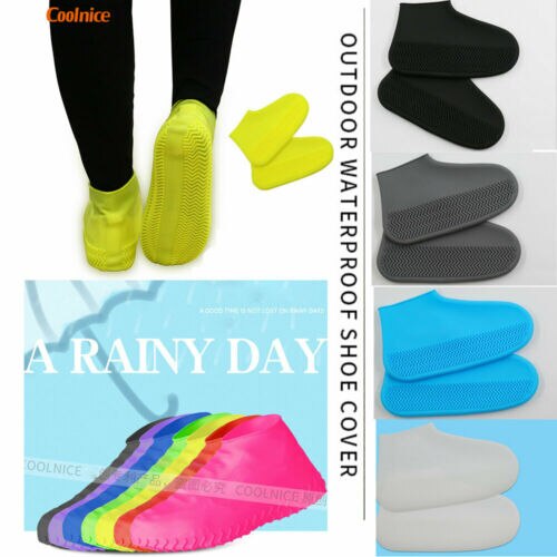 Step in Sock Reusable Shoe Cover One Step Hand Free Waterproof non-slip silicone shoe Cover Durable Portable Shoe Covers