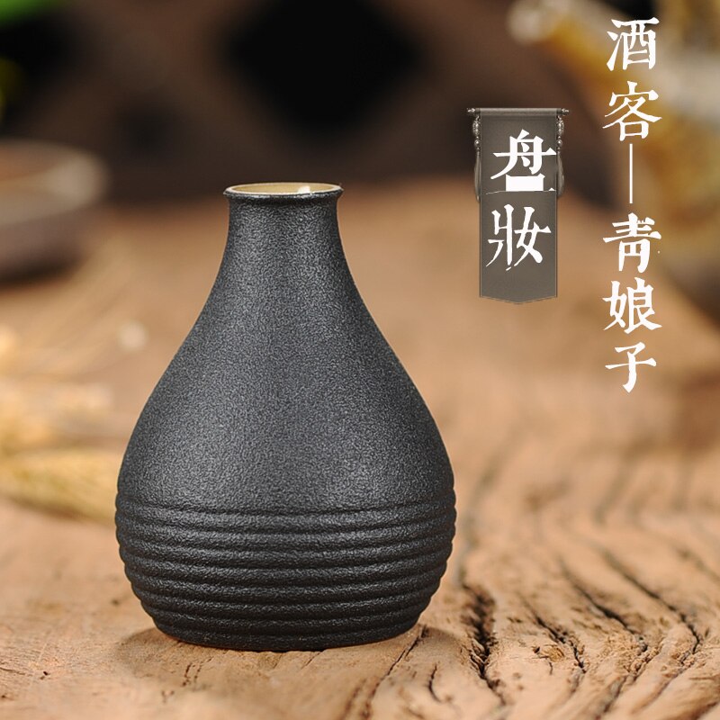 Drinking Portable Hip Flask Groomsmen Small Bottles Pocket Alcohol Flask Wine Decanter Drinkware Petaca Alcohol Sake Set: F 9.5x7.3cm