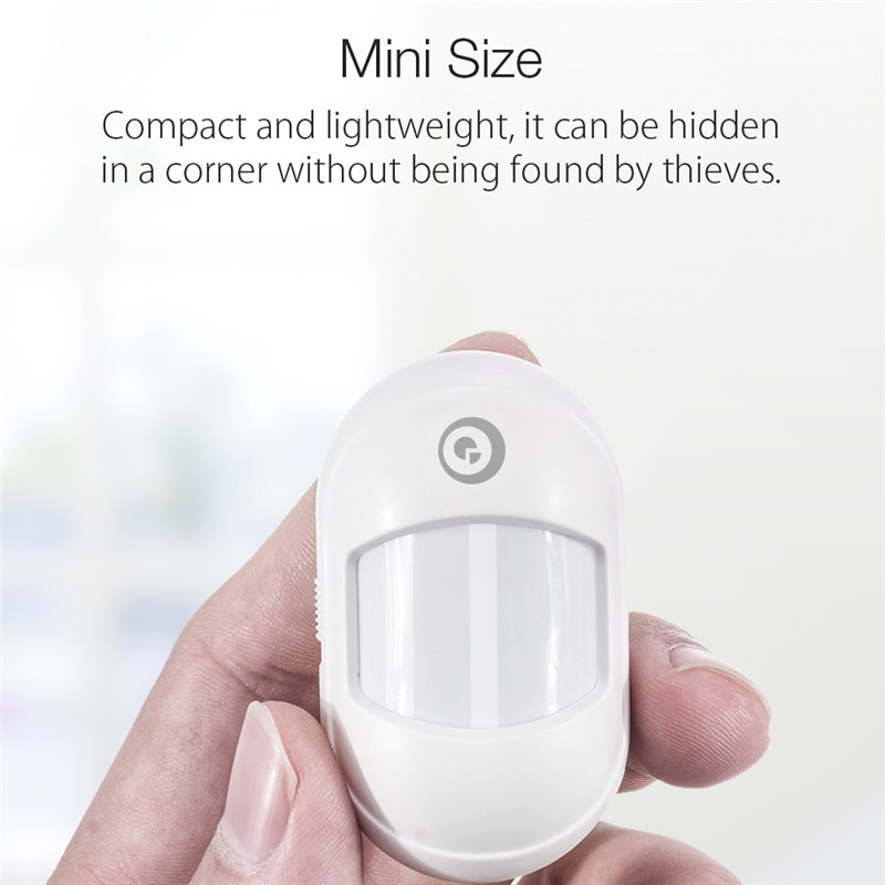 DIGOO DG-ZXP21 MINI 433MHZ Wireless Infrared Detection PIR Sensor With 360 degree Rotatable Base Compatible with DIGOO HOSA HAMA