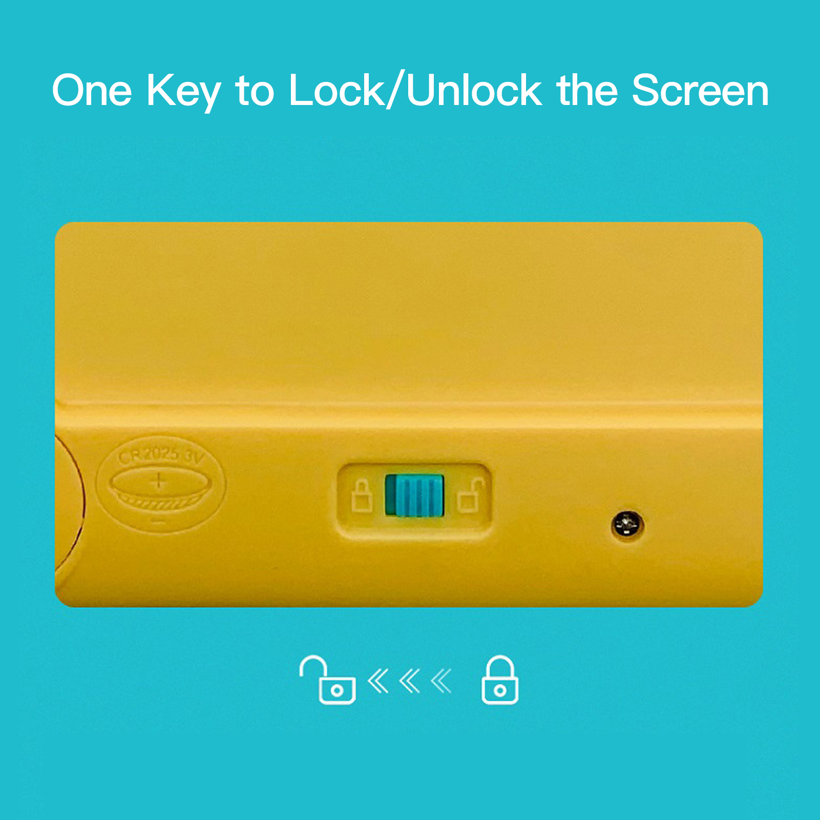 8.5inch LCD Writing Tablet kids Drawing Pad Colorful Handwriting Board with Stylus Lock Button for Kids Educational Learning