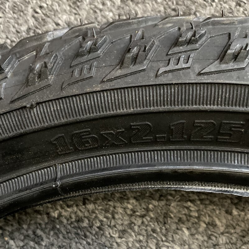 ALWAYSME 1PCS 16"-1.75X1.95/2.125 Baby Stroller Bike Tire Replacement