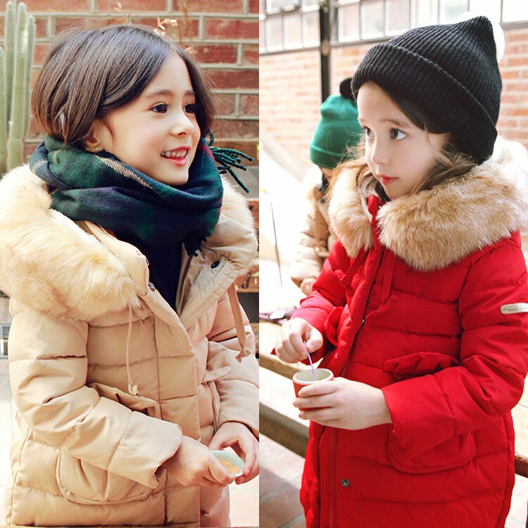 Baby Meisjes Jas Herfst Winter Jacker Voor Meisjes Jas Kids Warm solid Hooded Kinderen Bovenkleding Jas Voor Meisjes Kleding