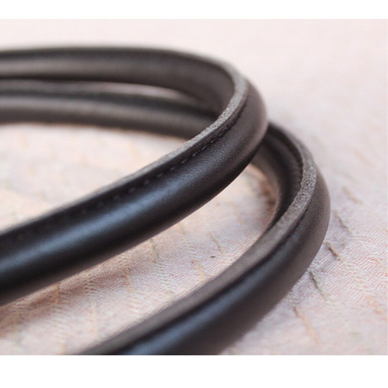 1 Paar 42Cm Diy Lederen Handvat Voor Tas Accessoires Handtas Band Handvat Riem Afneembare Pu Lederen Handvat Lady Schouder tas Riem