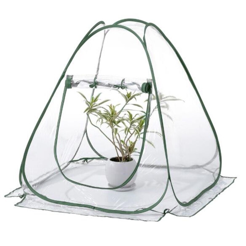 Opvouwbare Groeiende Tent Draagbare Tuin Kas Succulent Bloemen Isolatie Werpen Regendicht Mini Isolatie Cover