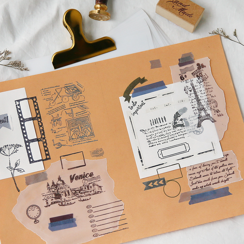 50pcs/pack A5 Translucent Paper Handmade DIY Scrapbooking Sulfuric Acid Paper Blank No Print 8*6 INCH