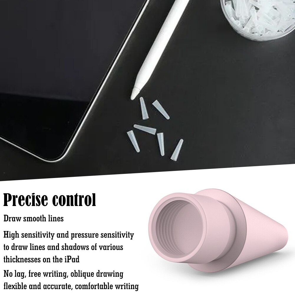 Punta de lápiz de repuesto, punta de lápiz Stylus, punta de repuesto para Apple iPad, Gen 1/2, punta de escritura