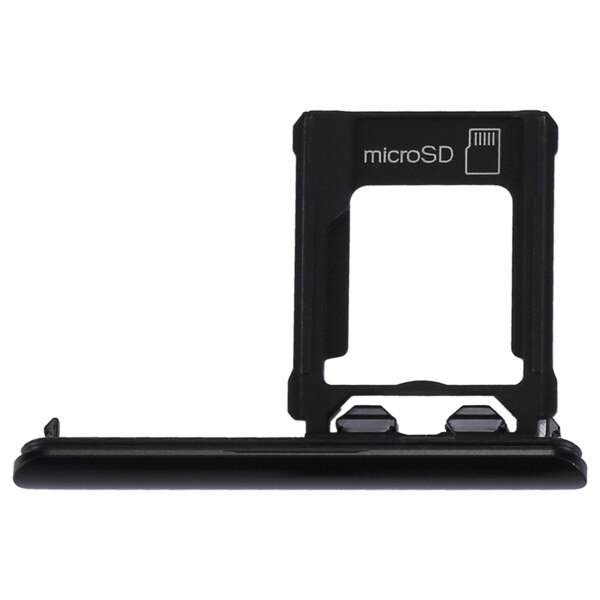 Bandeja de tarjeta Micro SD para Sony Xperia XZ1: Negro