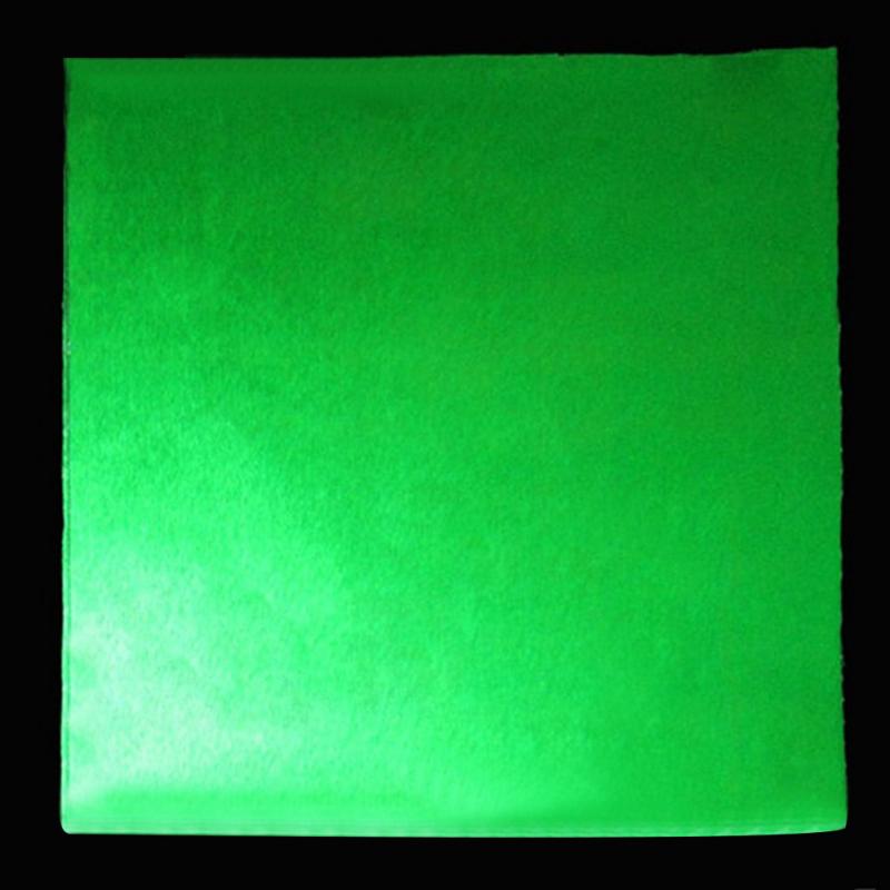 100 Stck/viel Krepp Papier Blätter Süssigkeit Zucker Schokolade Süßwaren Süßwaren Platz Folie Verpackung Paket Weihnachten Baum Pack: Grün