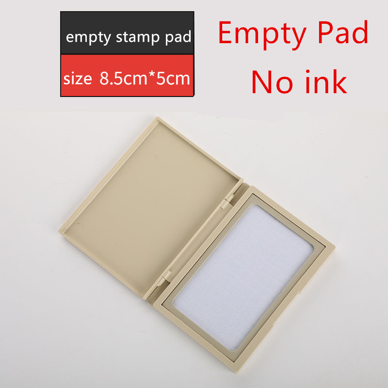 Blue Red Black Inkpad For Stamp Office Stamp Pad Quick-drying Ink Pad Printing Stamp Pad: Burgundy