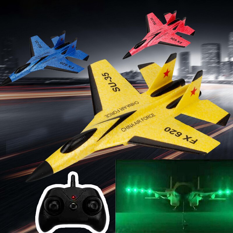 FX-620 SU-35 Rc Afstandsbediening Vliegtuig 2.4G Afstandsbediening Vechter Hobby Vliegtuig Zweefvliegtuig Vliegtuig Epp Schuim Speelgoed Rc Vliegtuig kids