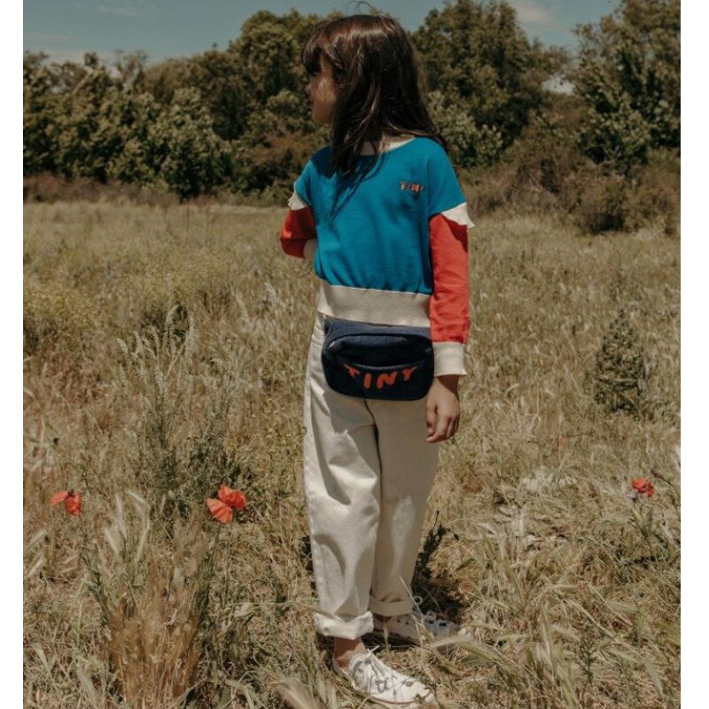 Tc kids tops met lange mouwen meisjeskleding jongenskleding jongens shirts meisjes shirts schattige trui babytrui herfsttrui tieners