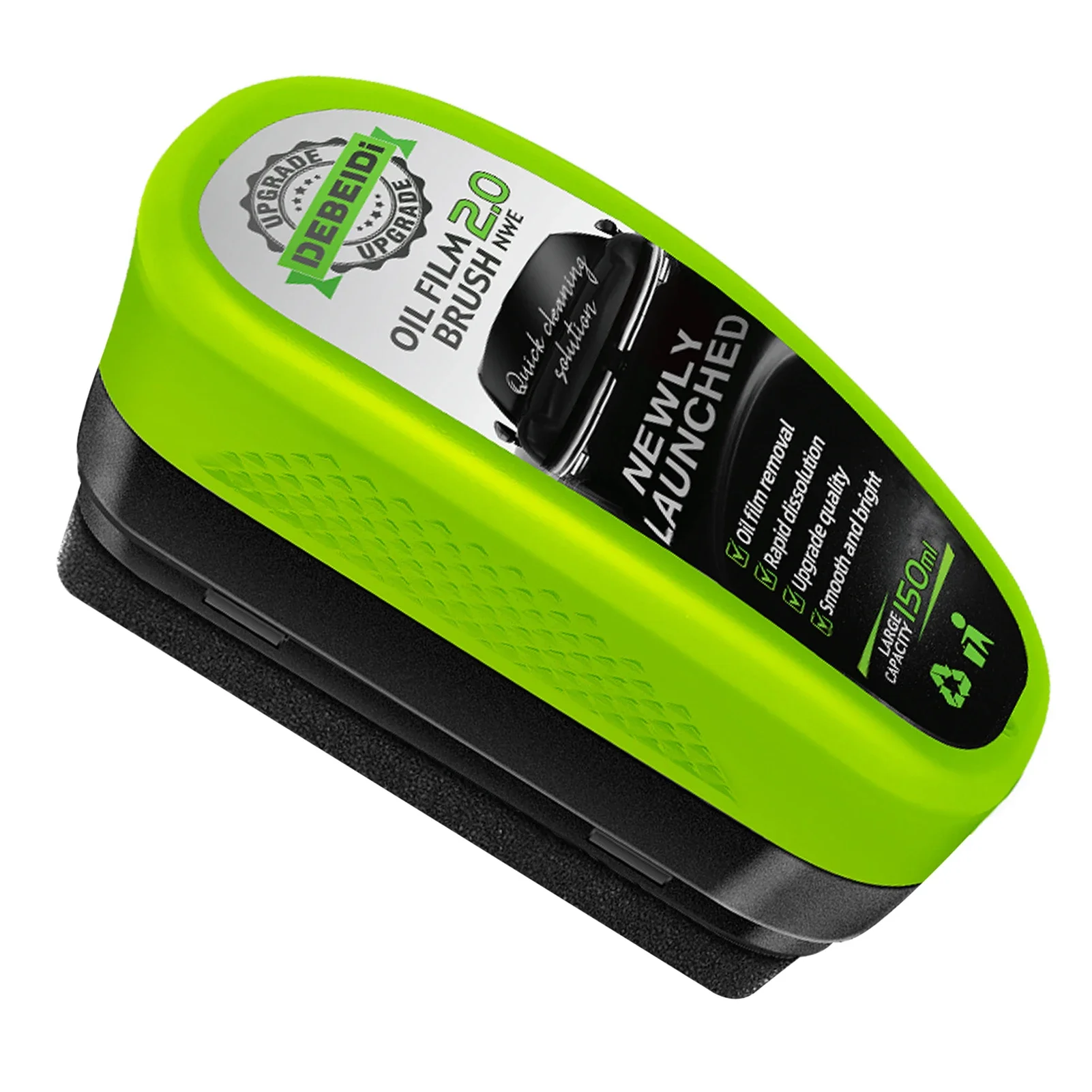 Removedor de película de aceite de vidrio para coche, compuesto de pulido de vidrio, limpiador de parabrisas, pulido de vidrio para coche, ventana transparente, 150ml: Default Title