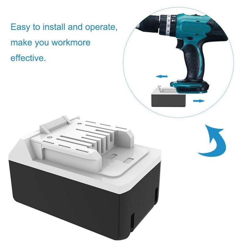 18v 3.0ah lithium-ion accu voor makita elektrisch gereedschap ( df457d, hp457d, jv183d, td127d, ur180d, uh522d, cl183d (1- pack)
