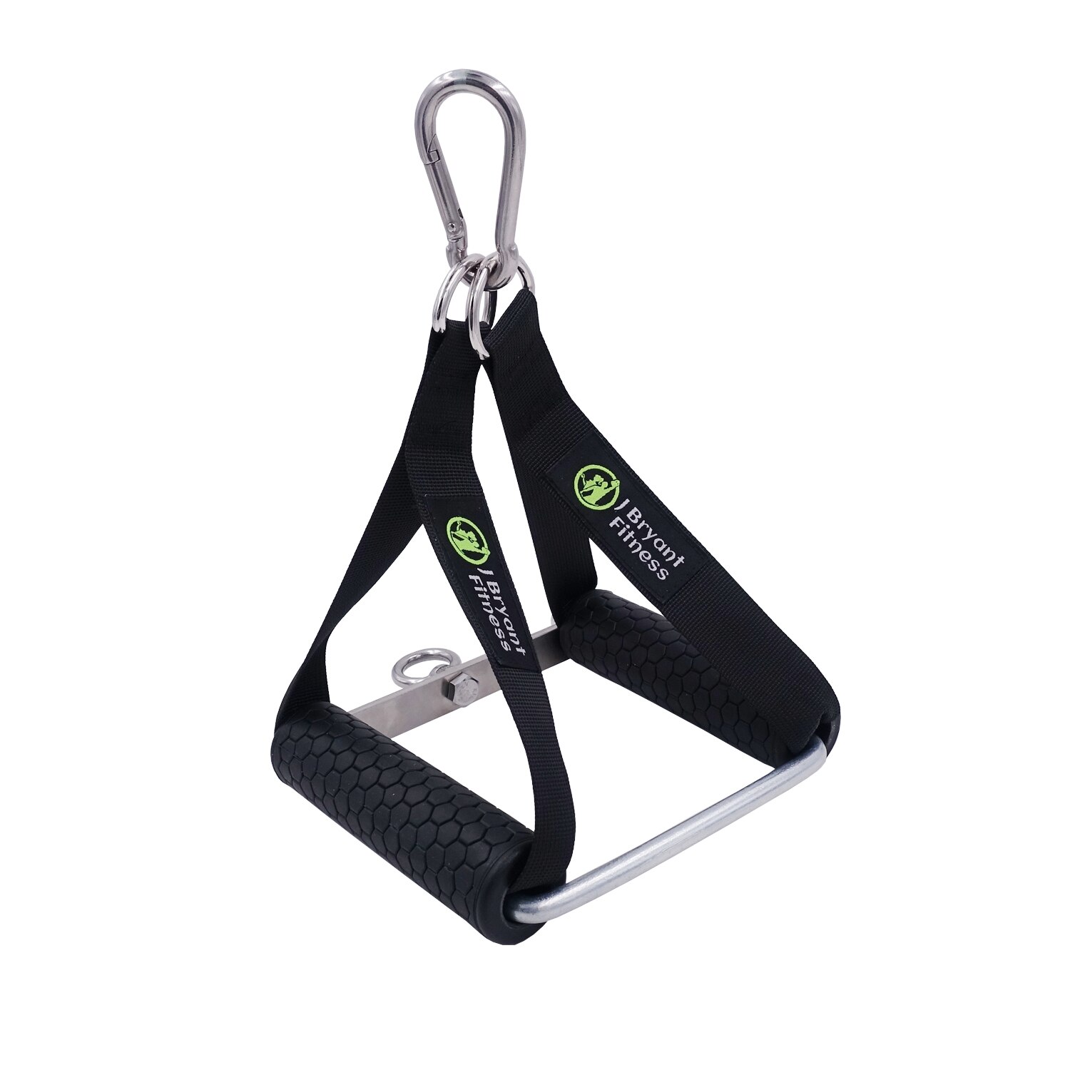 Gym Rowing Double D Handle Lat Push Down V Bar Cable Machines Attachment Multifunction Triceps Strength Workout Exercise Trainer: TPE
