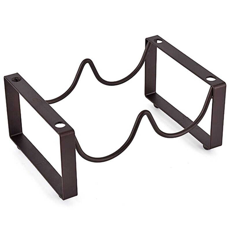 Red Wine Rack European Style Wrought Iron Restaurant Decoration Wine Frame Stacking Wine Bar Bottle Home Storage Rack