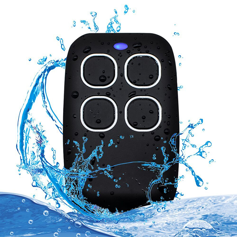 Garage Door RF Remote Control Duplicator 433MHz Code Grabber Clone Gate Key Fob Command Hand Transmitter 4 channels Waterproof