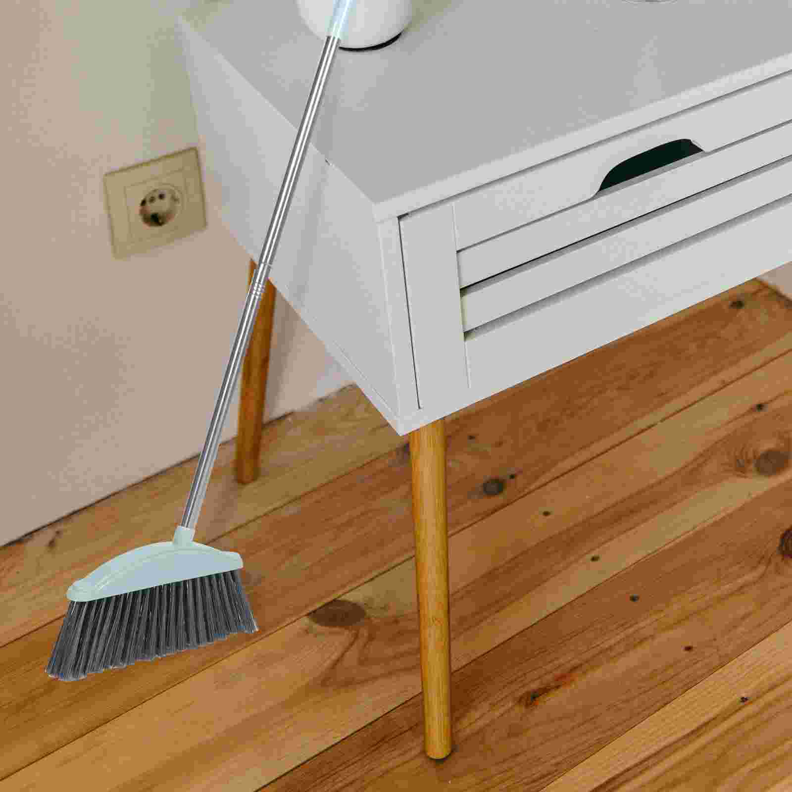 Trash Sweeping Besom Garbage Sweeper Long Handle Sweeper Trash Clean Broom for Home