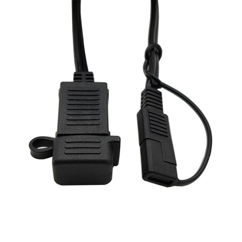 12V Motorcycle Battery Terminal Line Connector Harness Charger SAE Adapter Cable