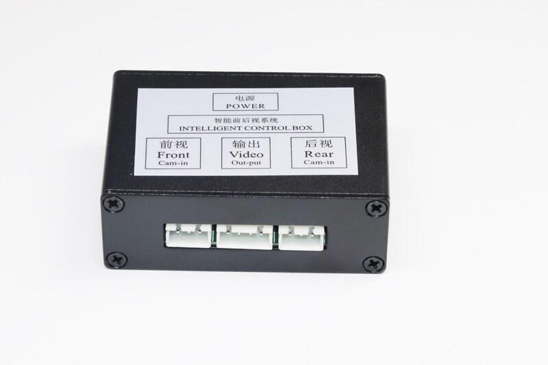 Car Reverse Camera Two Channel Switch Video Control Box Video Converter For Auto Switch Front /Side view/ Rear View Camera