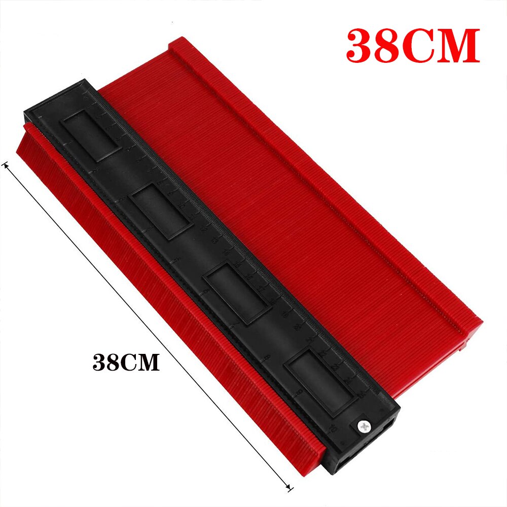 Shape Gauge Duplicator Profile Duplication Gauge Contour Template Contour Duplicator Measuring Tool Multi-functio Profile Gauge: 38CM