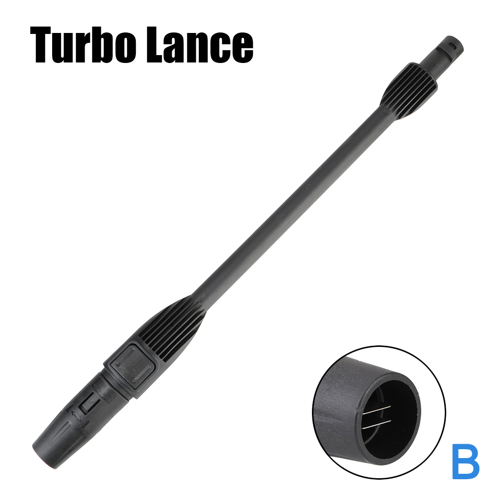 Rotante turbo Lancia Lavatrice per auto Getto D'acqua Lancia Idropulitrice Strumenti di Lavaggio auto per Karcher Bacchetta Punta Acqua spray Lancia Ugello: marrone