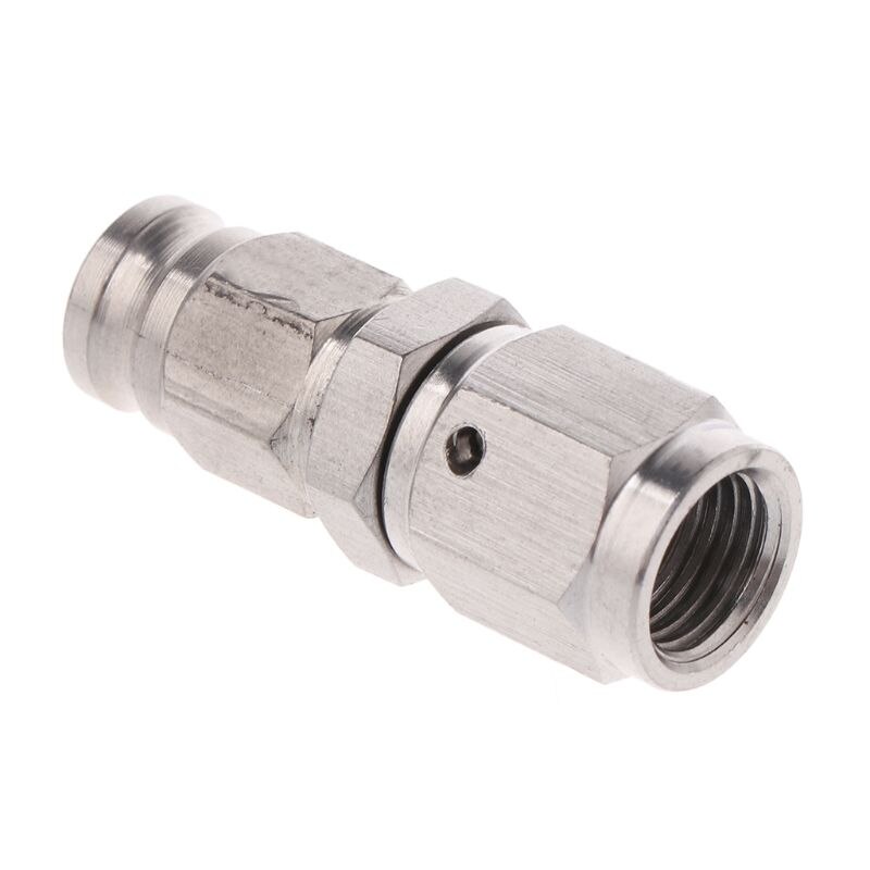 Een-3 Slang Te M10x1.0 Rechte Rvs Ptfe Custom Rem Koppeling Slang Fitting N84F